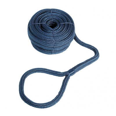 Švartavimosi virvė su kilpa mėlynos spalvos